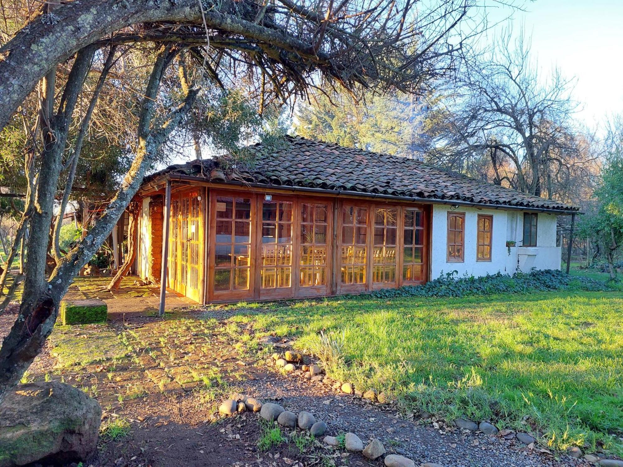 La Casa de Adobe Natural y Más Bulnes Exterior foto